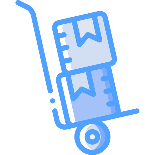 Forklift Basic Miscellany Blue icon