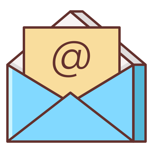 手紙 Generic color lineal-color icon