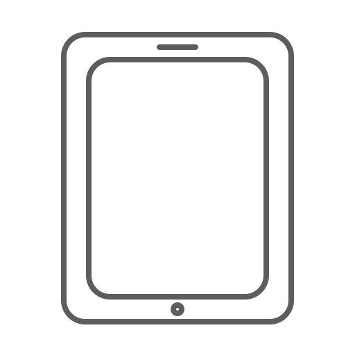 태블릿 Generic outline icon
