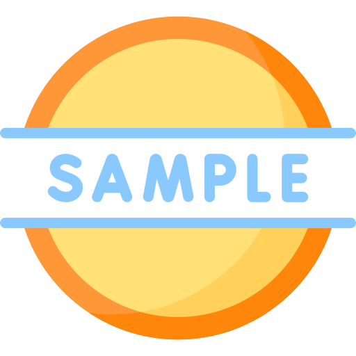 Sample Special Flat icon