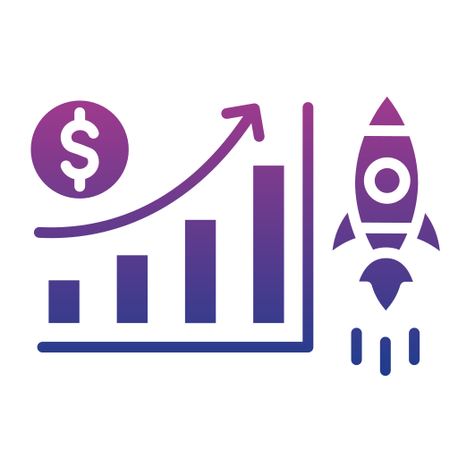 Growth Generic gradient fill icon