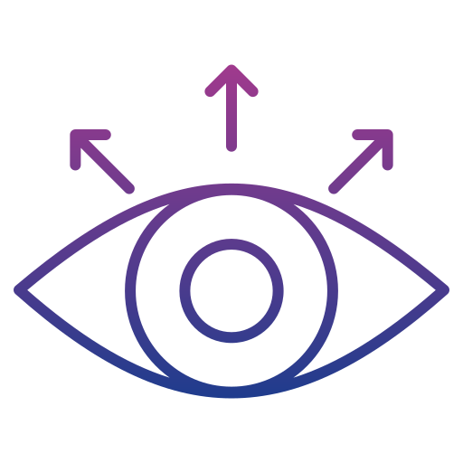 vision Generic gradient outline icon