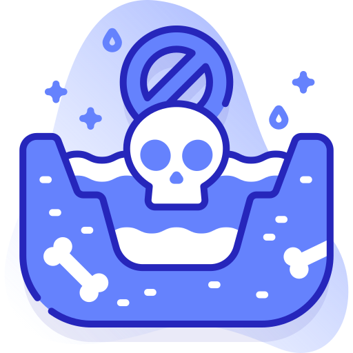 Water pollution Special Ungravity Lineal icon