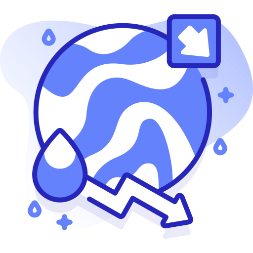 Water crisis Special Ungravity Lineal icon