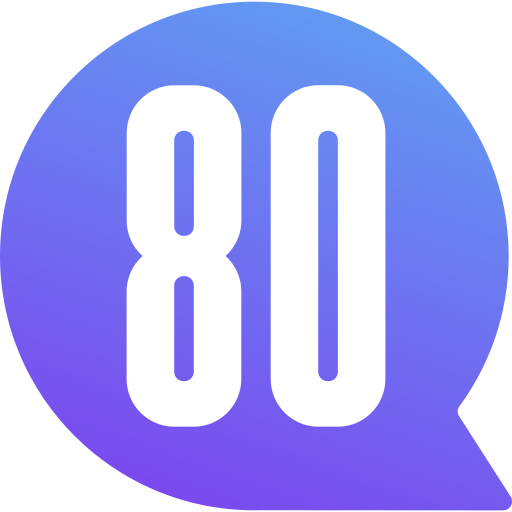 80 Generic gradient fill icono