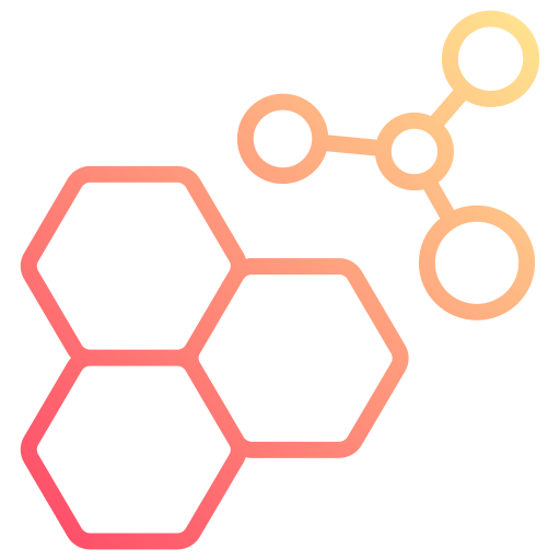 molécula Generic gradient outline Ícone