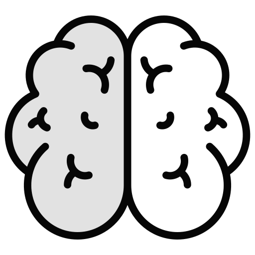 인간의 뇌 Generic color lineal-color icon