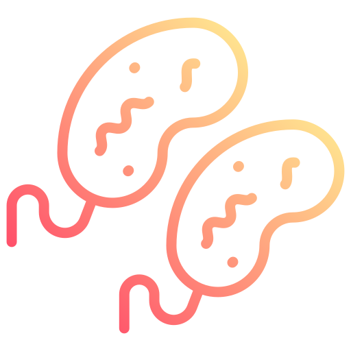 細菌 Generic gradient outline icon