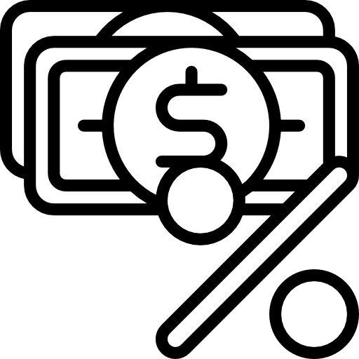 prozentsatz Basic Miscellany Lineal icon