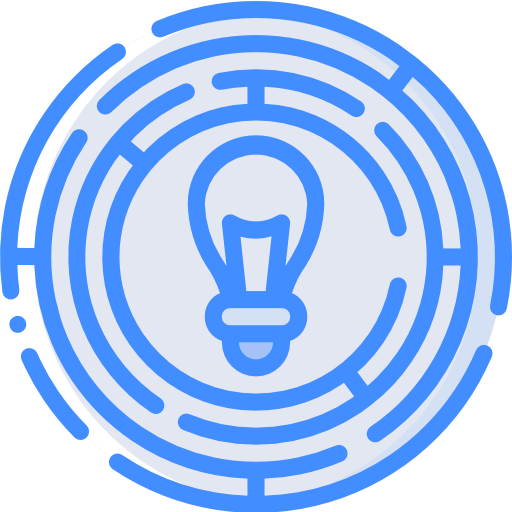 Maze Basic Miscellany Blue icon