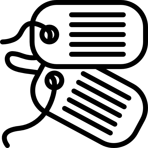ドッグタグ Basic Miscellany Lineal icon