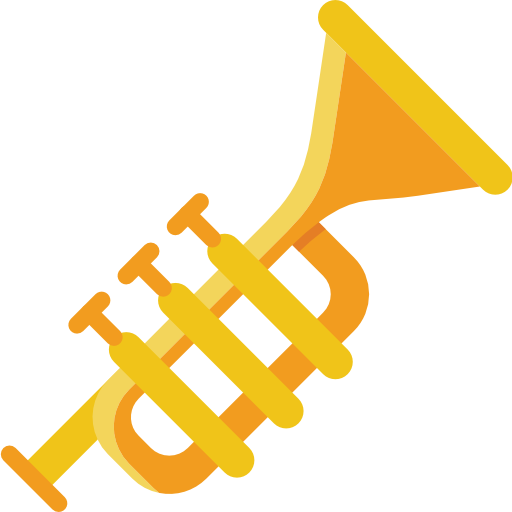trompeta Basic Miscellany Flat icono