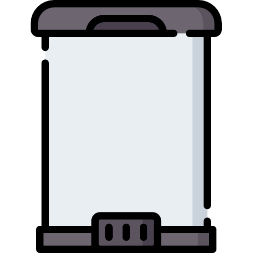 Trash can Special Lineal color icon