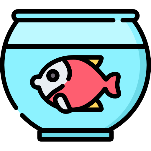 Fish bowl Special Lineal color icon
