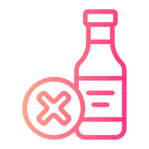 no alcohol Generic gradient outline icono