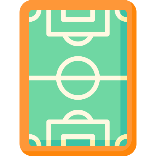 Soccer field Special Flat icon