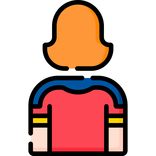 joueuse de football Special Lineal color Icône