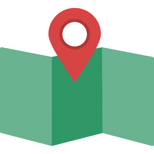 Site map Generic color fill icon