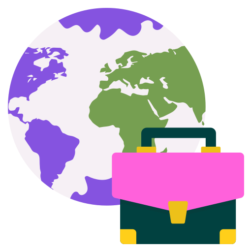 International business Generic color fill icon