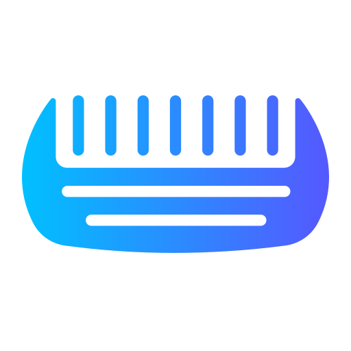 Combs Generic gradient fill icon