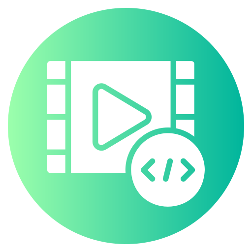 Video play Generic gradient fill icon