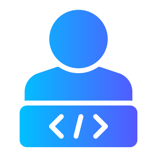 programista Generic gradient fill ikona