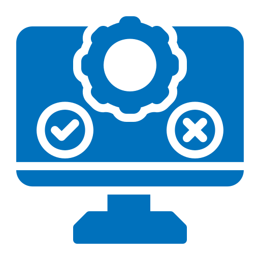 Software testing Generic color fill icon