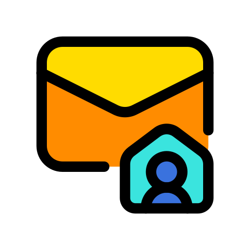 mail senden Generic color lineal-color icon