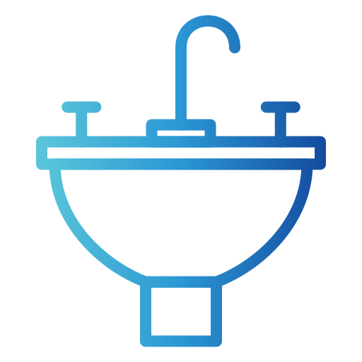 Wash basin Generic gradient outline icon