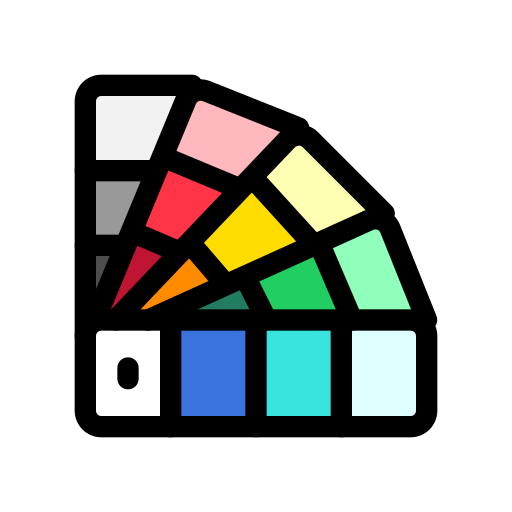 palette de couleurs Generic color lineal-color Icône