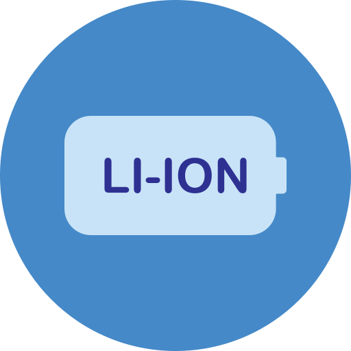 iones de litio Generic color fill icono