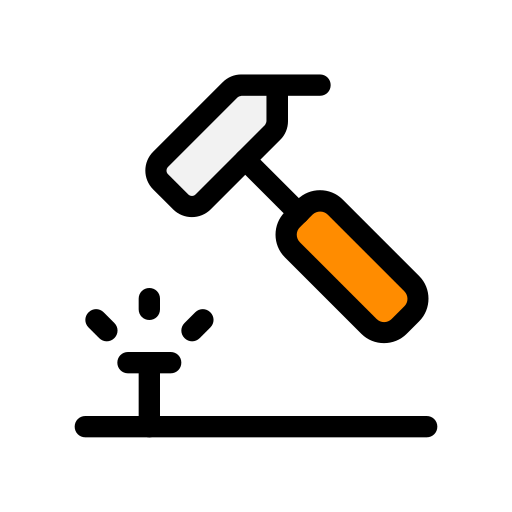 ハンマー Generic color lineal-color icon