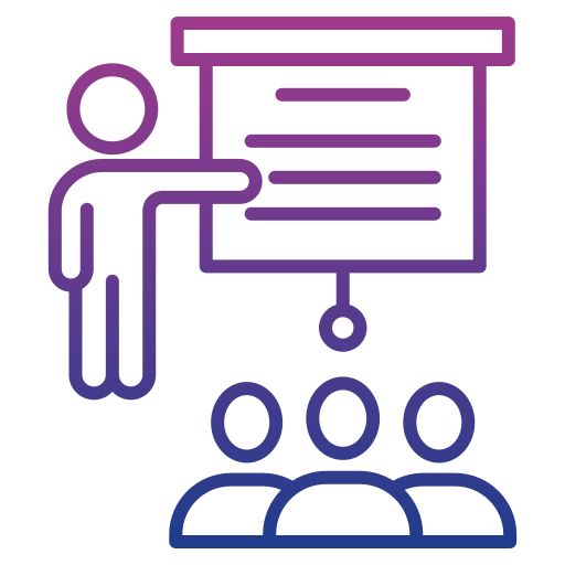 opleiding Generic gradient outline icoon