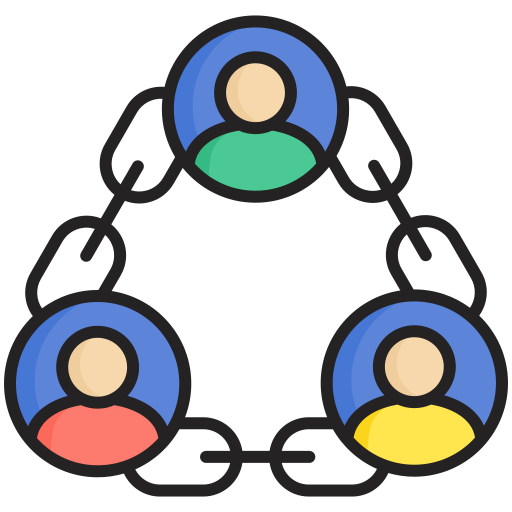 Connected Generic color lineal-color icon