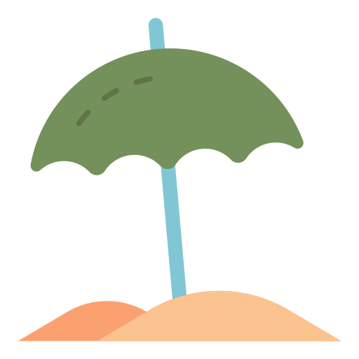 傘 Generic color fill icon