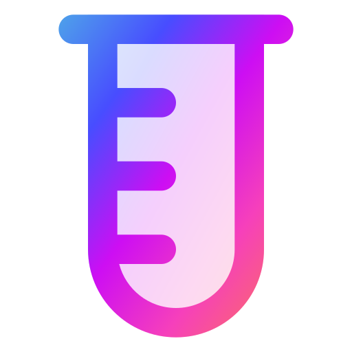 Tube Generic gradient lineal-color icon