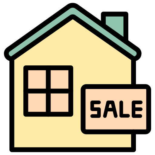 주택 판매 Generic color lineal-color icon