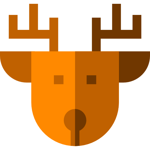 ciervo Basic Straight Flat icono