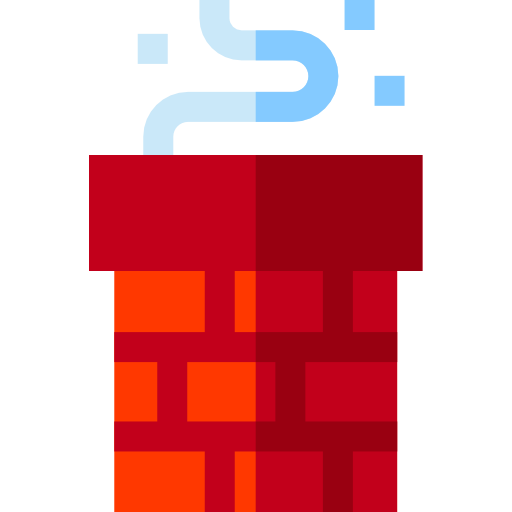 Chimney Basic Straight Flat icon
