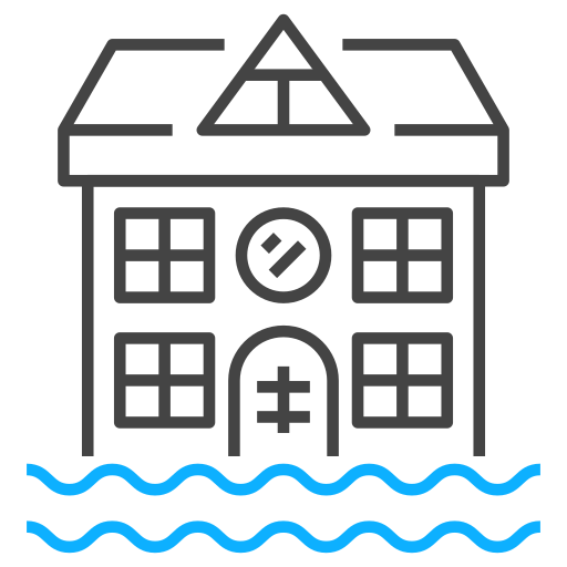 powódź Generic color outline ikona