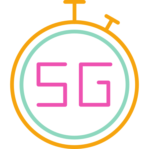 5g Generic color outline icon