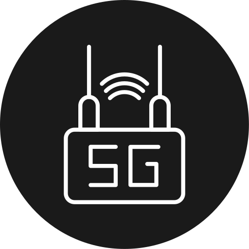 Router device Generic black fill icon