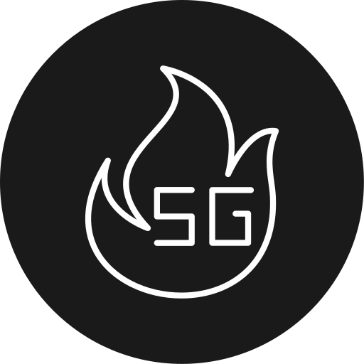 火 Generic black fill icon