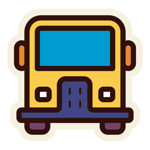 bus Generic color lineal-color icon