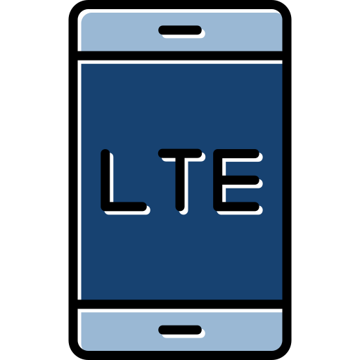 lte Generic color lineal-color ikona