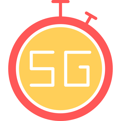 5g Generic color fill icono