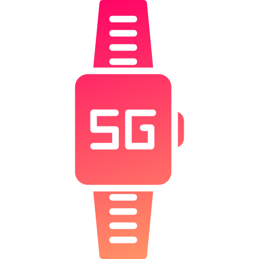 orologio intelligente Generic gradient fill icona