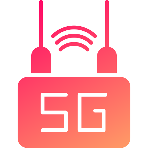urządzenie routera Generic gradient fill ikona