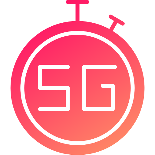 5g Generic gradient fill icon
