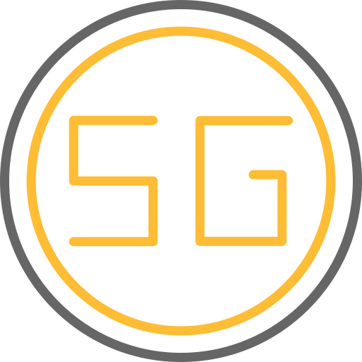5g Generic color outline icon